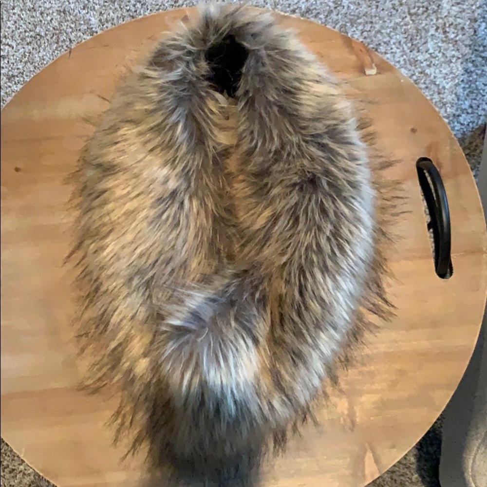 Faux fur scarf